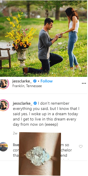 Jessica Clarke & Ben Higgins are engageged Jessica Clarke & Ben Higgins are engageged